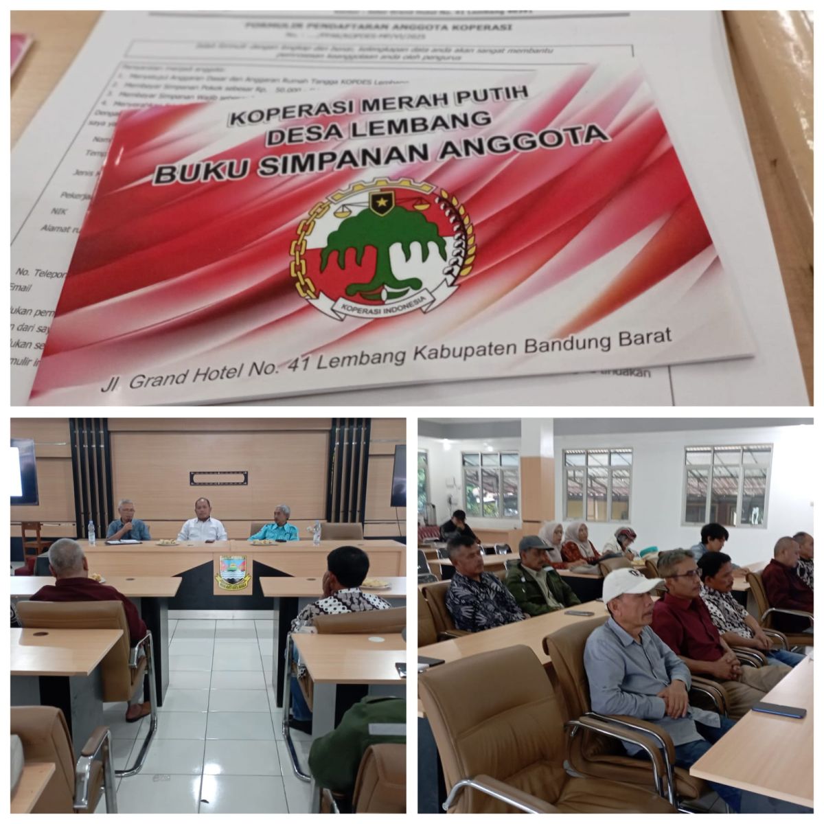 Pengurus Koperasi Desa Merah Putih Lembang Gelar Silaturahmi dan Sosialisasi bagi Ketua RW dan RT