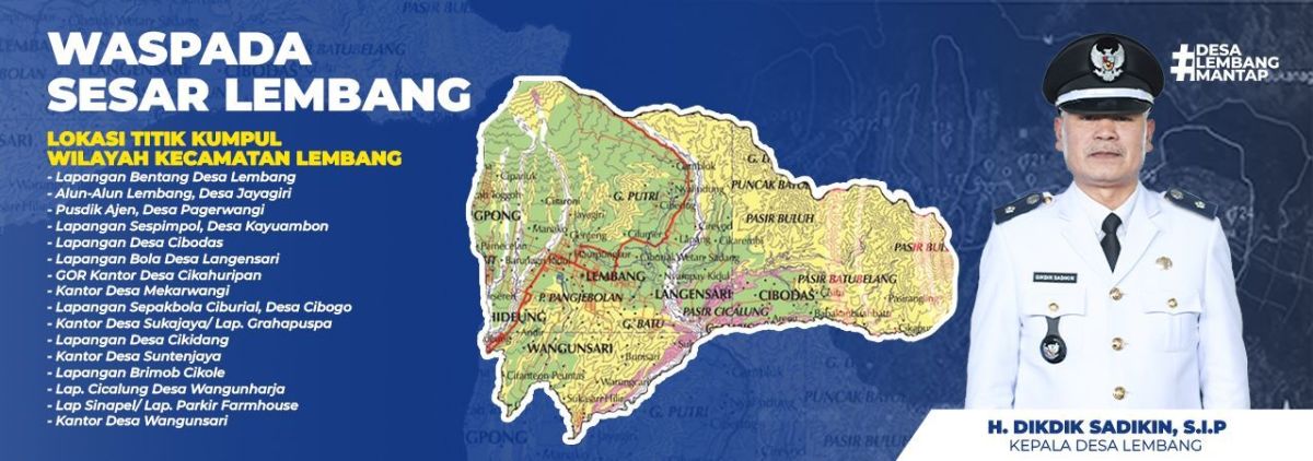 Laporan Hasil Pertemuan Sosialisasi Potensi Gempa Bumi Sesar Lembang