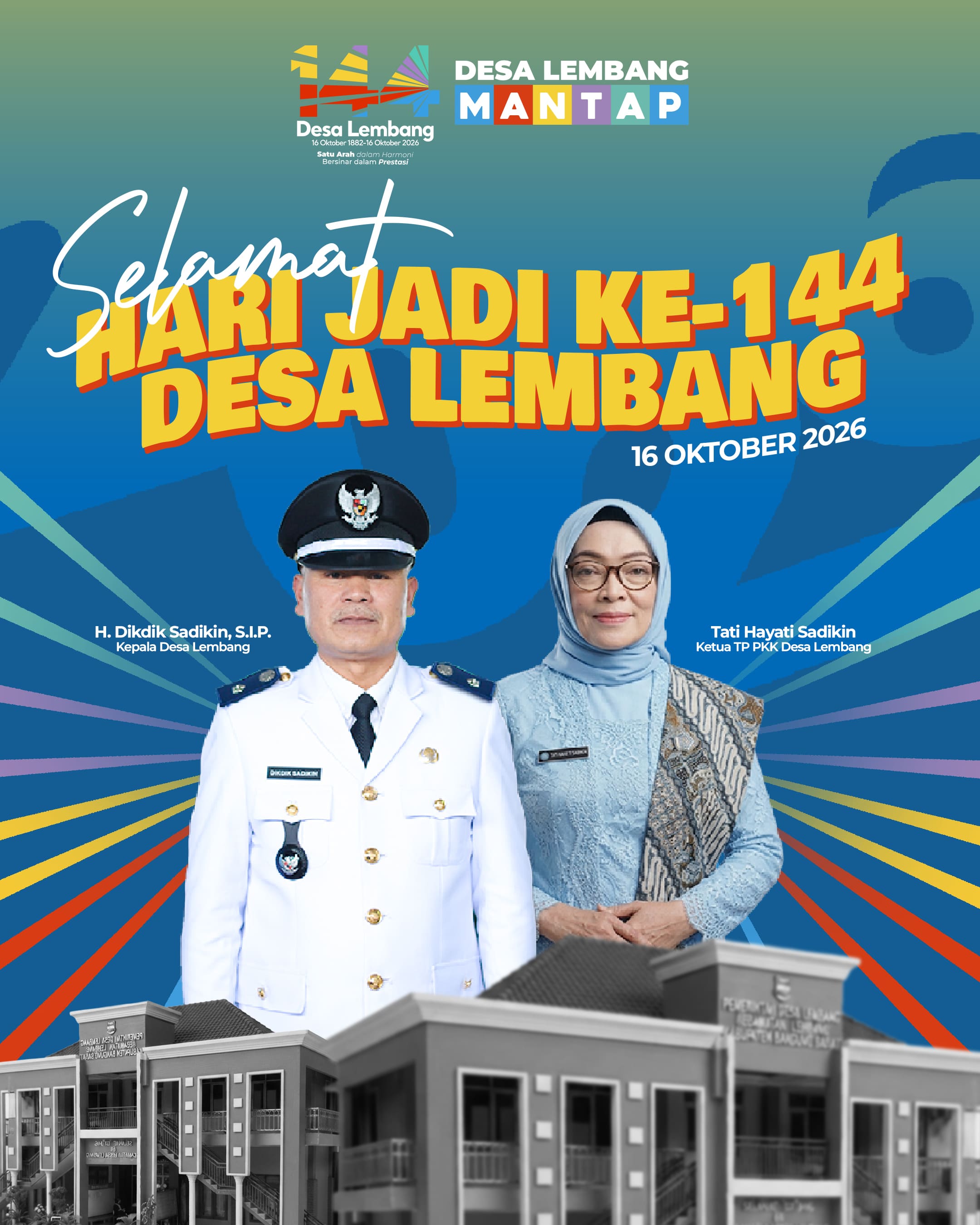 Desa Lembang Peringati Hari Jadi ke-144, Momentum Memperkuat Kebersamaan dan Semangat Membangun Desa
